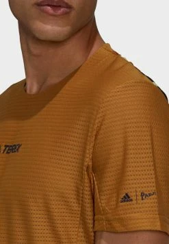 Adidas Performance TERREX PARLEY AGRAVIC - Print T-shirt - Brown -adidas Performance Shop 95d7849bf82e4d5f91638d32d5945e72