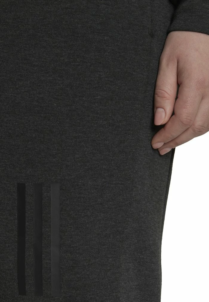 Adidas Performance Tracksuit Bottoms - Black Melange 6 Adidas Performance Tracksuit Bottoms - Black Melange - Image 4