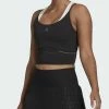 Adidas Performance HIGH INTENSITY - Light Support Sports Bra - Black -adidas Performance Shop 96259c0204a34e0f8308365b492864d3