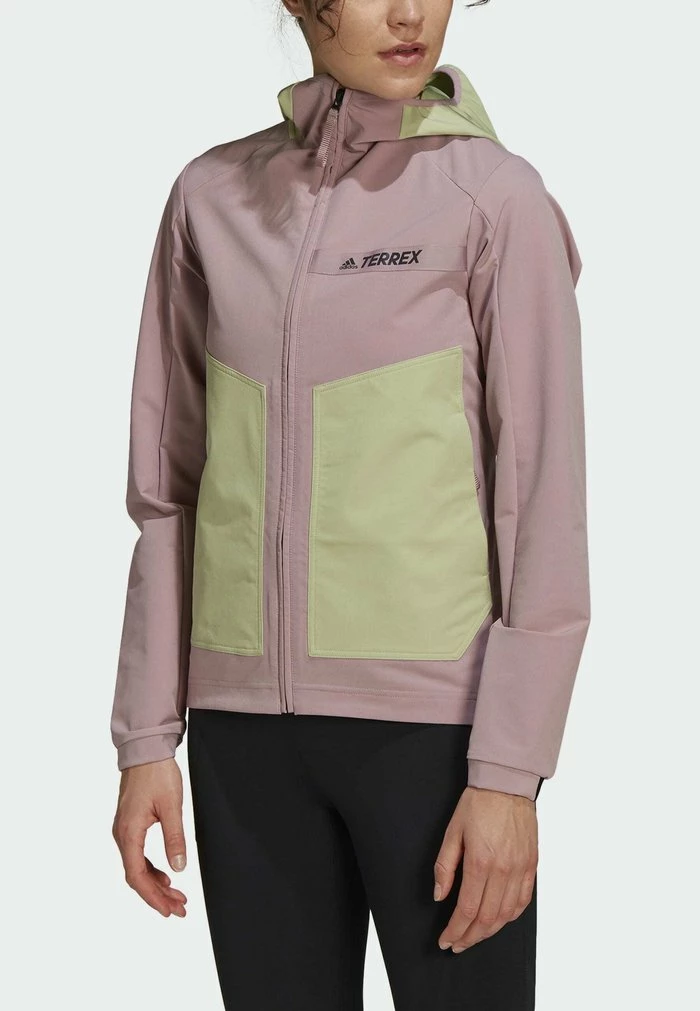 Adidas Performance W MT J - Soft Shell Jacket - Purple 4 Adidas Performance W MT J - Soft Shell Jacket - Purple - Image 2