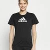Adidas Performance Print T-shirt - Black/white -adidas Performance Shop 964e73b3a3f74eeeb6133b9963b041de