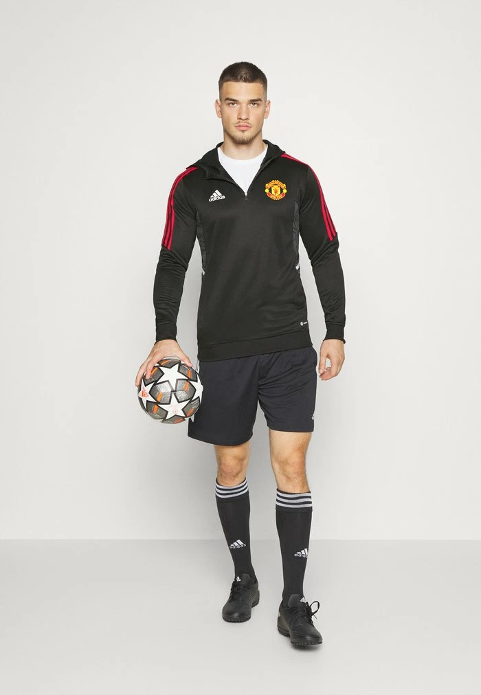 Adidas Performance MANCHESTER UNITED TRACK HOODY - Zip-up Sweatshirt - Black 4 Adidas Performance MANCHESTER UNITED TRACK HOODY - Zip-up Sweatshirt - Black - Image 2