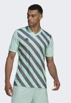 Adidas Performance ENTRADA 22 GFX - Football Shirt - Turquoise