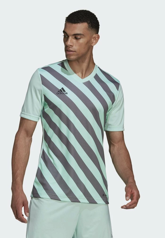 Adidas Performance ENTRADA 22 GFX - Football Shirt - Turquoise 3 Adidas Performance ENTRADA 22 GFX - Football Shirt - Turquoise