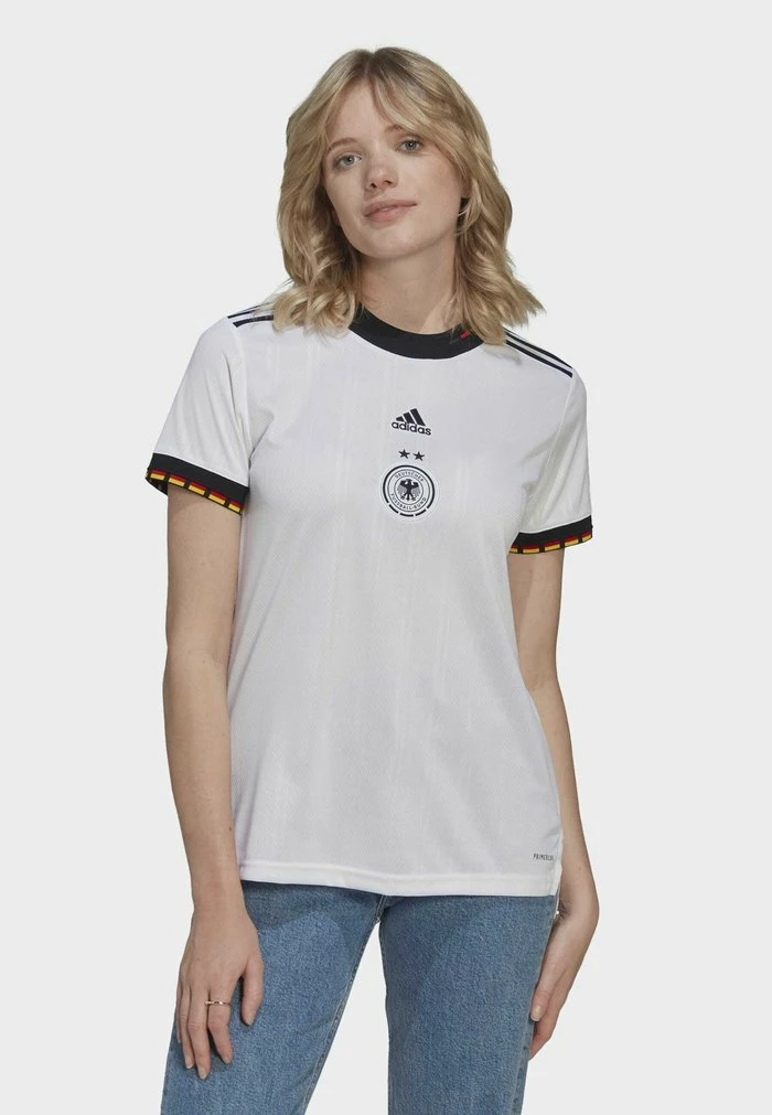 Adidas Performance DFB - Print T-shirt - White 3 Adidas Performance DFB - Print T-shirt - White