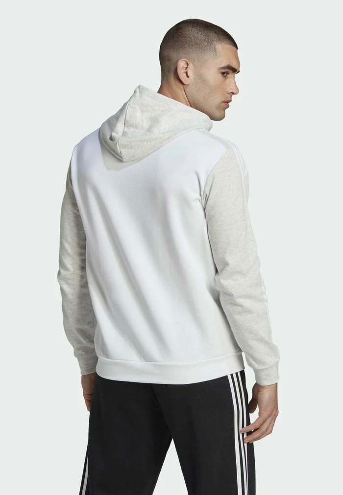 Adidas Performance ESSENTIALS - Hoodie - White 4 Adidas Performance ESSENTIALS - Hoodie - White - Image 2
