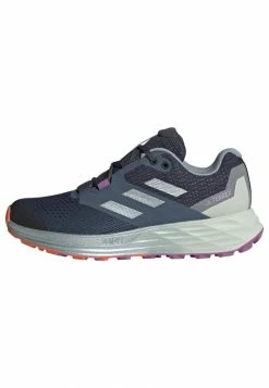 Adidas Performance TERREX TWO FLOW - Trail Running Shoes - Blue