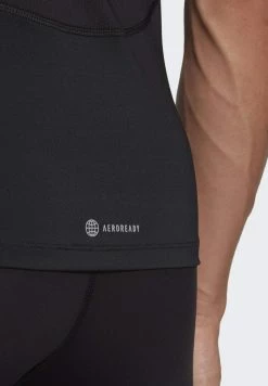 Adidas Performance TECHFIT GRAPHIC - Sports T-shirt - Black -adidas Performance Shop 98530c2ab4a5499d923ee05563c92e6a