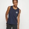 Adidas Performance TANK - Top - Blue