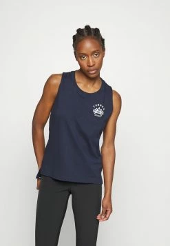 Adidas Performance TANK - Top - Blue