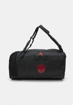 Adidas Performance FC BAYERN MÜNCHEN DUFFLE UNISEX - Sports Bag - Night Grey/red