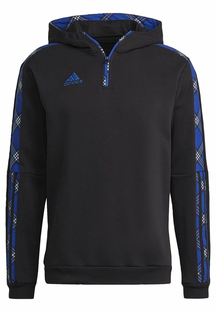 Adidas Performance TIRO HOODY WINTERIZED - Hoodie - Black Royal Blue 6 Adidas Performance TIRO HOODY WINTERIZED - Hoodie - Black Royal Blue - Image 4