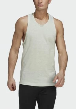 Adidas Performance YOGA - Top - Green -adidas Performance Shop 996977d89587468cb0fc6bead80c0e4c