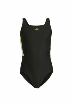 Adidas Performance COLORBLOCK STRIPES - Swimsuit - Black