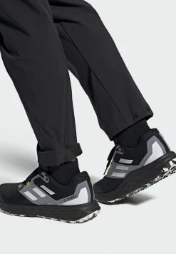 Adidas Performance TERREX TWO FLOW - Trail Running Shoes - Savannah/core Black/hi-res Yellow -adidas Performance Shop 99c613ad9dd645149d21191cb8aef62e