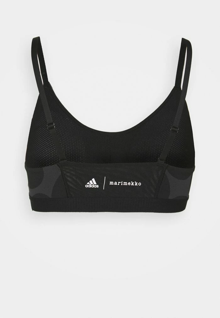 Adidas Performance MARIMEKKO - Light Support Sports Bra - Carbon 4 Adidas Performance MARIMEKKO - Light Support Sports Bra - Carbon - Image 2