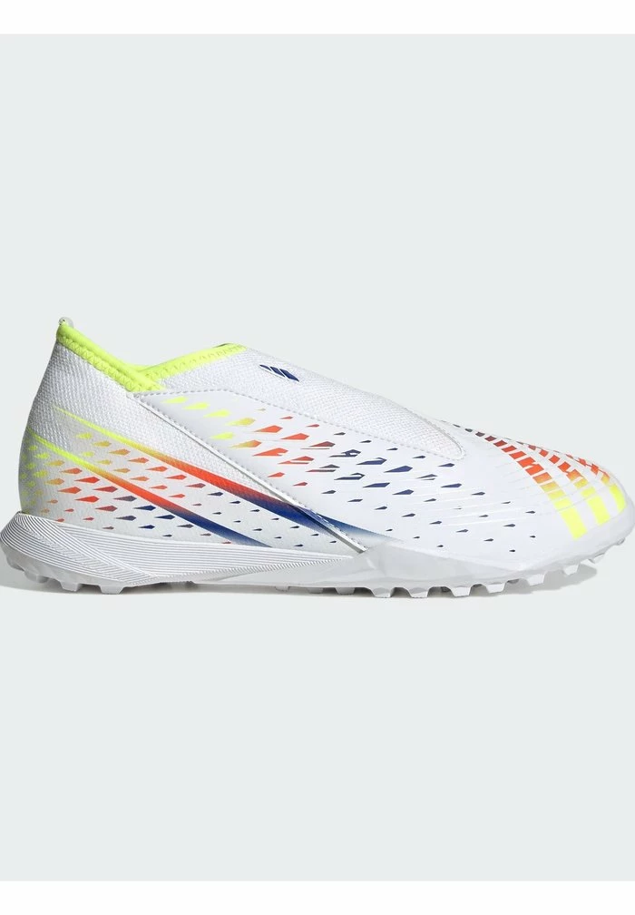 Adidas Performance PREDATOR EDGE.3 LL TF UNISEX - Astro Turf Trainers - Cloud White Solar Yellow Power Blue 8 Adidas Performance PREDATOR EDGE.3 LL TF UNISEX - Astro Turf Trainers - Cloud White Solar Yellow Power Blue - Image 6