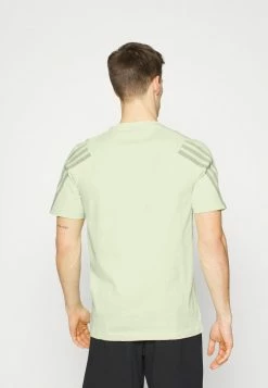 Adidas Performance 3S TEE - Print T-shirt - Almost Lime -adidas Performance Shop 9ac6c120674e4c2dae400750f7e3441f