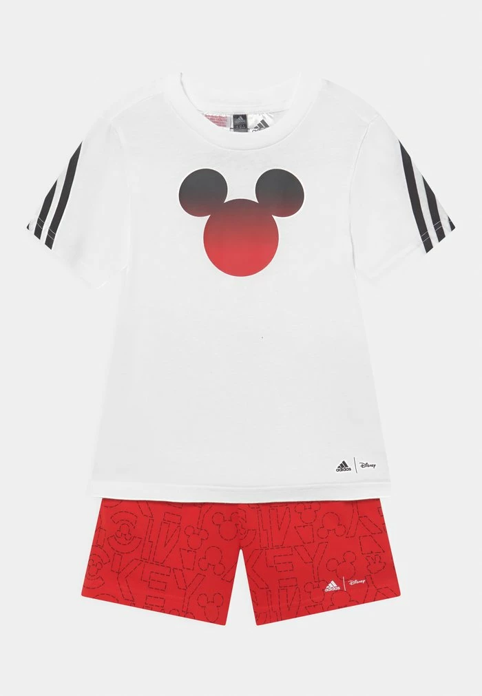 Adidas Performance LK DISNEY MICKEY MOUSE SUM UNISEX SET - Tracksuit - White/vivid Red/black 3 Adidas Performance LK DISNEY MICKEY MOUSE SUM UNISEX SET - Tracksuit - White/vivid Red/black