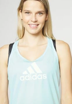 Adidas Performance Top - Almost Blue -adidas Performance Shop 9b73bcf8ef4c4d0f8331c330e094fde9