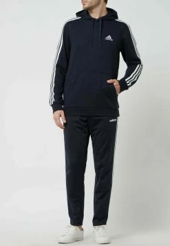 Adidas Performance MIT KÄNGURU-TASCHE - Hoodie - Marineblau