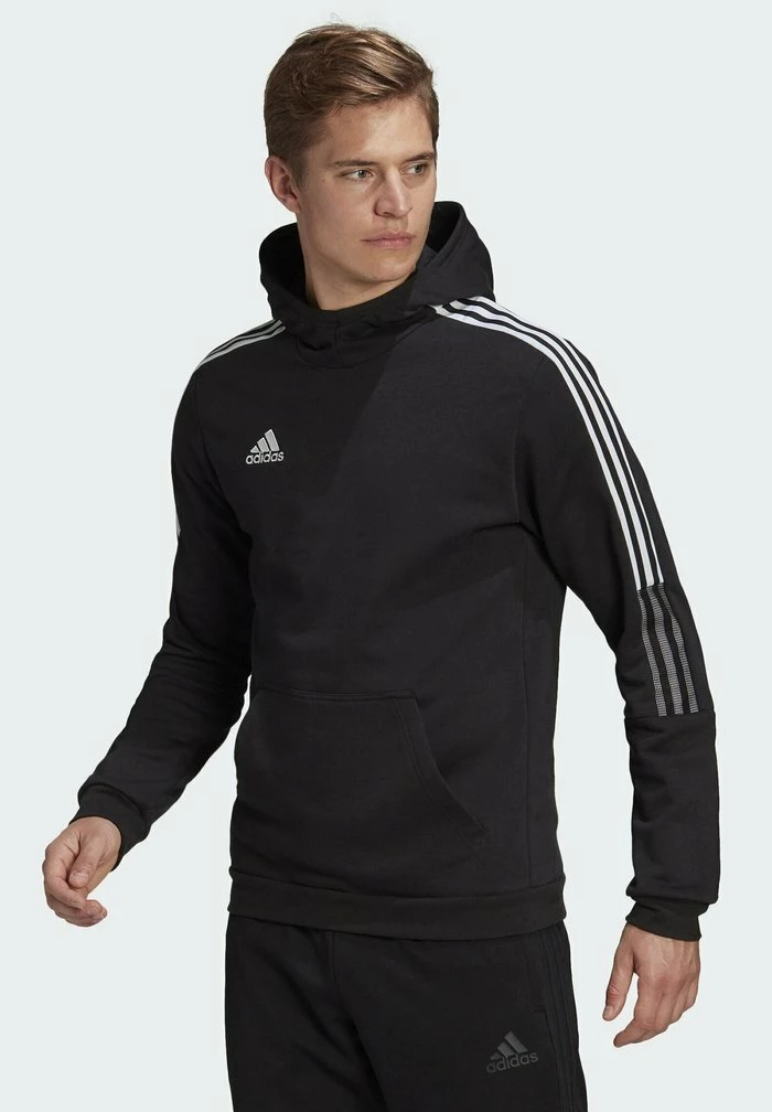 Adidas Performance TIRO 21 SWEAT HOODIE - Hoodie - Black 3 Adidas Performance TIRO 21 SWEAT HOODIE - Hoodie - Black