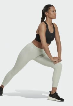 Adidas Performance Leggings - Linen Green