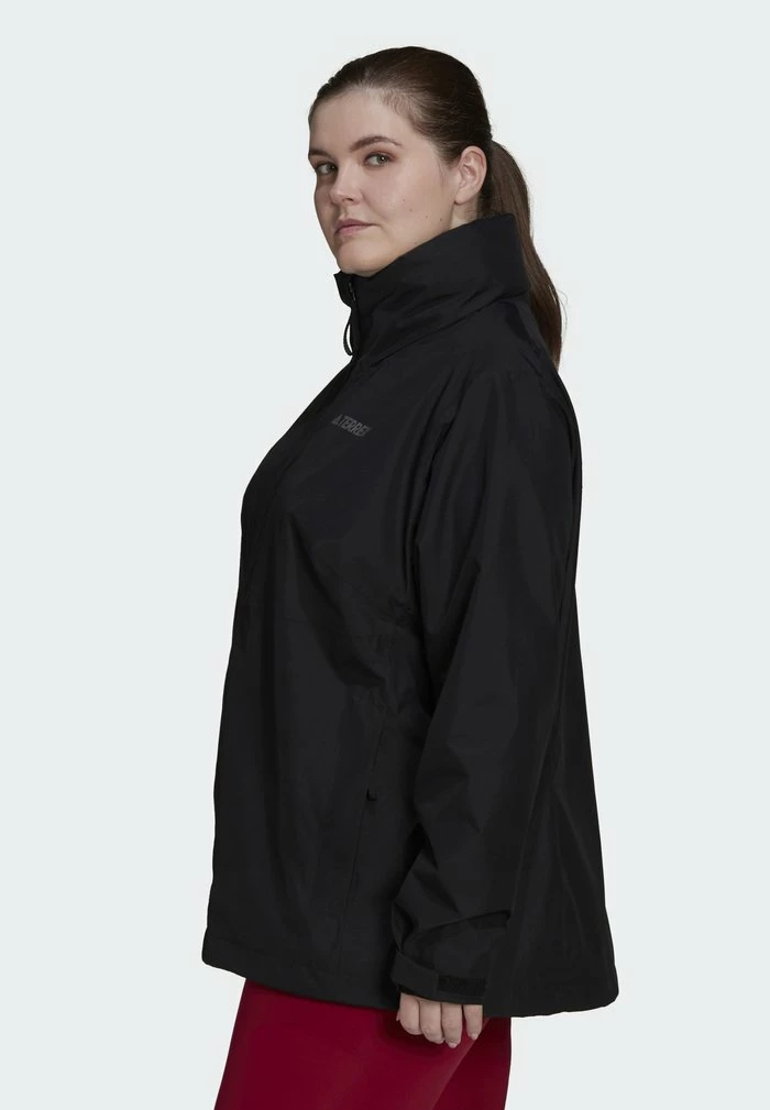 Adidas Performance W MT RR JKT PLU - Hardshell Jacket - Black 5 Adidas Performance W MT RR JKT PLU - Hardshell Jacket - Black - Image 3