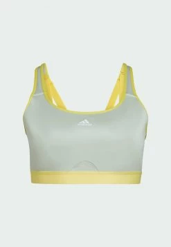 Adidas Performance TLRD MOVE HS PS - Medium Support Sports Bra - Green -adidas Performance Shop 9c999501aee449db88cb23e0478620d3