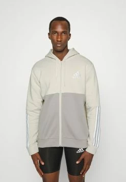 Adidas Performance Zip-up Sweatshirt - Alumina/solid Grey