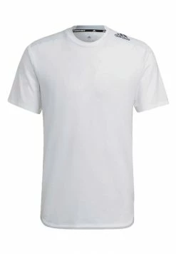 Adidas Performance DESIGNED FOR TRAINING - Print T-shirt - White -adidas Performance Shop 9c9c12bcd8474359bde210b2e56edfaa