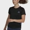 Adidas Performance PARLEY ADIZERO RUNNING - Print T-shirt - Black -adidas Performance Shop 9d051e344eda4118b97f08e4172dee7c