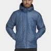 Adidas Performance MT SY INS HOO J - Outdoor Jacket - Blue -adidas Performance Shop 9d19c15e161c4d52bfbaa57a1b261236