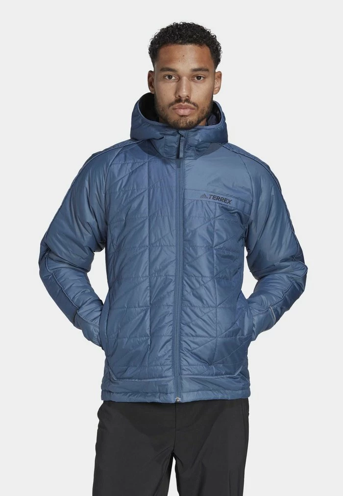 Adidas Performance MT SY INS HOO J - Outdoor Jacket - Blue 3 Adidas Performance MT SY INS HOO J - Outdoor Jacket - Blue