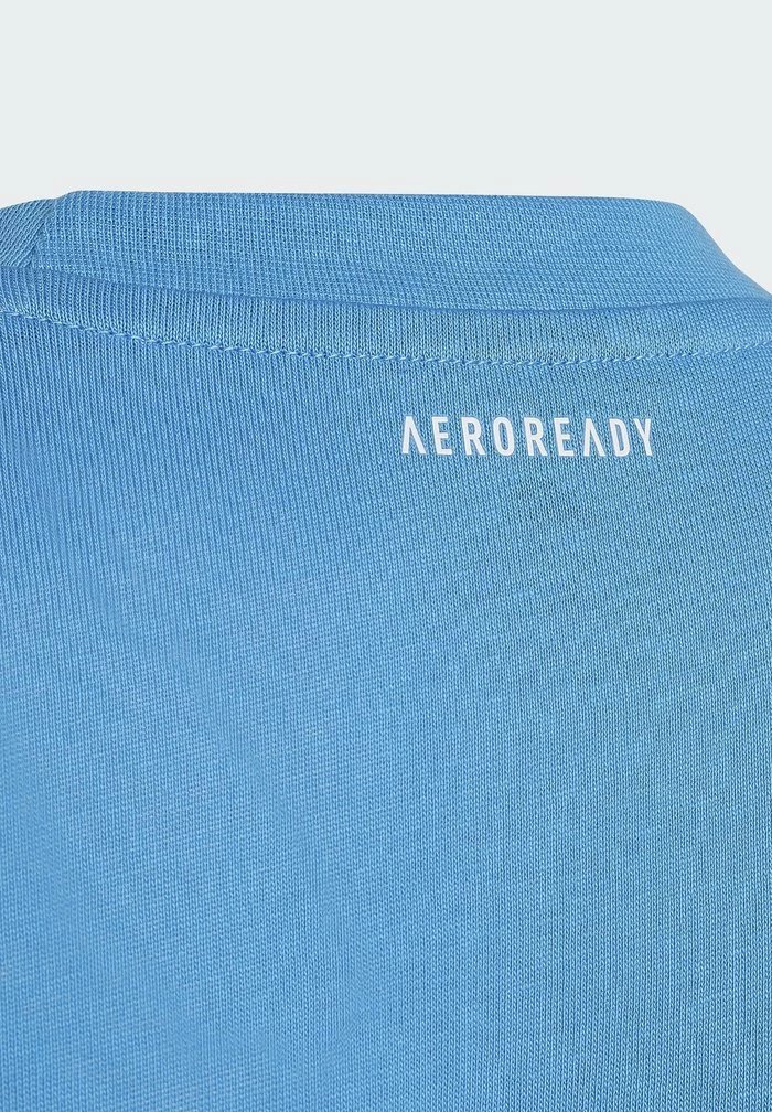 Adidas Performance Print T-shirt - Blue 3 Adidas Performance Print T-shirt - Blue