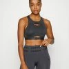 Adidas Performance Medium Support Sports Bra - Carbon -adidas Performance Shop 9de35b2fc4cf45fb8d1d5c292a4a2b9d