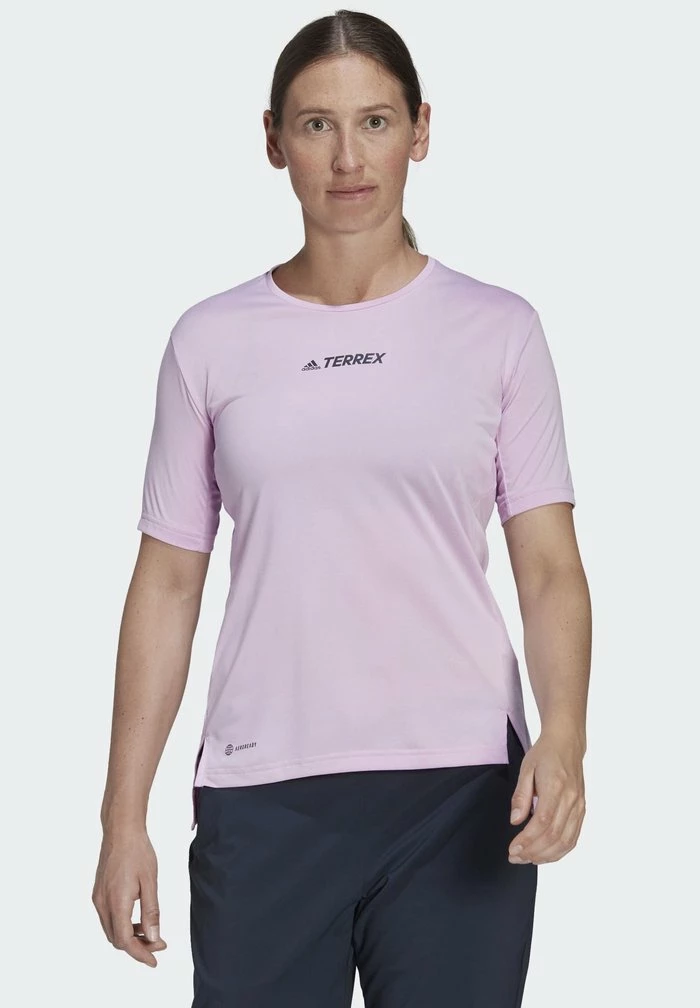 Adidas Performance Sports T-shirt - Purple 3 Adidas Performance Sports T-shirt - Purple