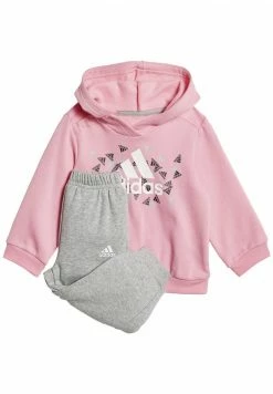 Adidas Performance BOS GRA - Tracksuit - Top Bliss Pink Bottom Medium Grey Heather