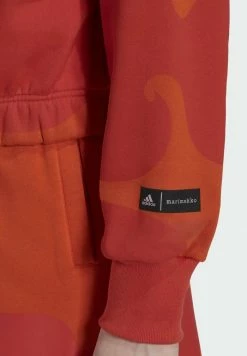 Adidas Performance MARIMEKKO CROP - Hoodie - Orange -adidas Performance Shop 9e17f889568f479faf5dfd896d37ff70