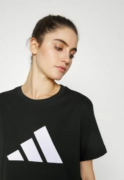 Adidas Performance TEE - Print T-shirt - Black -adidas Performance Shop 9e2e83668d8146d6b8360cb8732fd3aa
