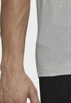 Adidas Performance YOGA - Sports T-shirt - Grey -adidas Performance Shop 9e64bde9da314f099e3d0a24e39593c8