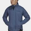 Adidas Performance TERREX MYSHELTER PRIMALOFT PARLEY PADDED - Winter Jacket - Blue -adidas Performance Shop 9f53440d94174995b2cdac30a18be34d