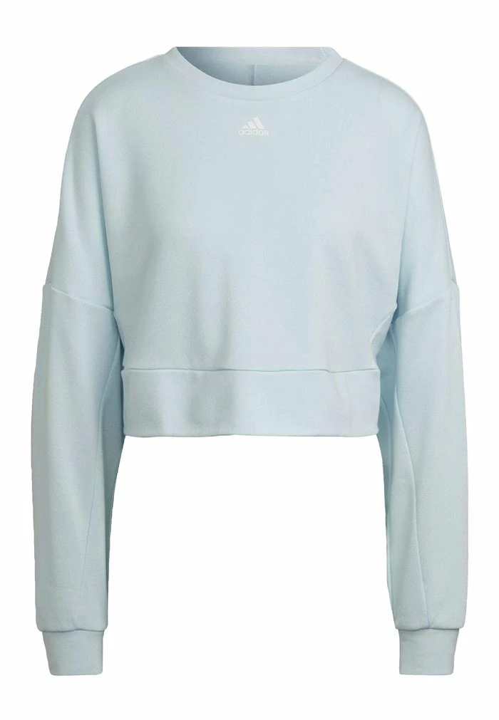Adidas Performance AMPLE AEROREADY - Sweatshirt - Blue 6 Adidas Performance AMPLE AEROREADY - Sweatshirt - Blue - Image 4