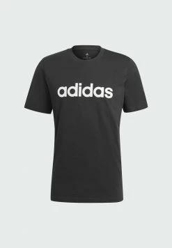Adidas Performance M LIN SJ T - Print T-shirt - Black -adidas Performance Shop a079363f1b7348bab9854042b852f8cc