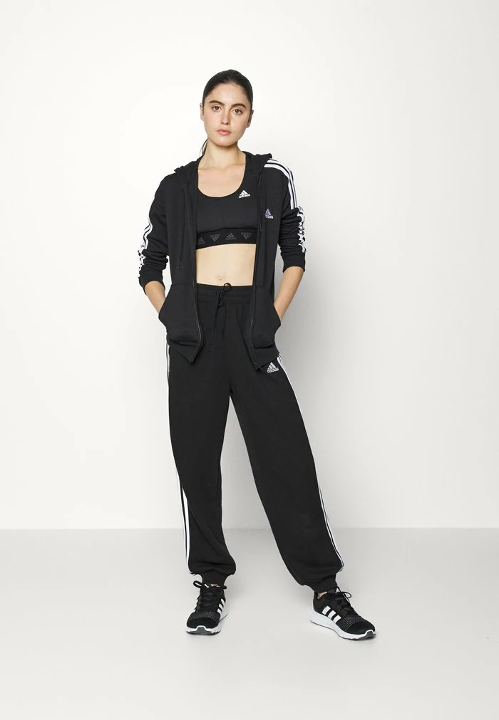 Adidas Performance Tracksuit Bottoms - Black/white 4 Adidas Performance Tracksuit Bottoms - Black/white - Image 2