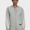 Adidas Performance FUTURE ICONS - Zip-up Sweatshirt - Grey 2 Adidas Performance FUTURE ICONS - Zip-up Sweatshirt - Grey -adidas Performance Shop a23b96dd318343b694201f49866d37a0
