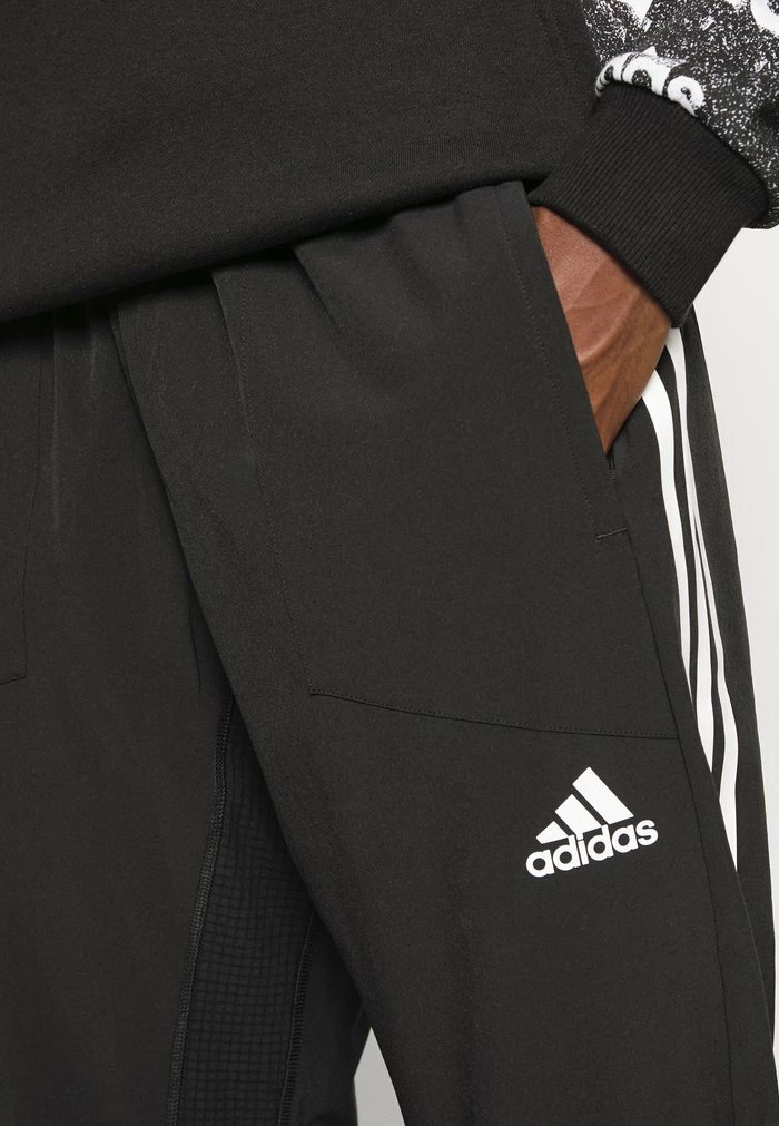 Adidas Performance Tracksuit Bottoms - Black 6 Adidas Performance Tracksuit Bottoms - Black - Image 4