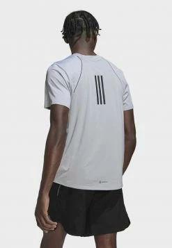 Adidas Performance M HIIT COOL - Sports T-shirt - Grey -adidas Performance Shop a29bdb3aea344623b7932c086ebf7bb1