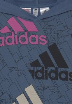 Adidas Performance LOGO UNISEX - Hoodie - Steel -adidas Performance Shop a36b3b50f3c0424bb4b2591fa2897308