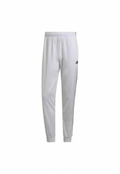 Adidas Performance M 3S JOG TP TRI - Tracksuit Bottoms - White -adidas Performance Shop a38db0e1722f457e84f63120e8af607a